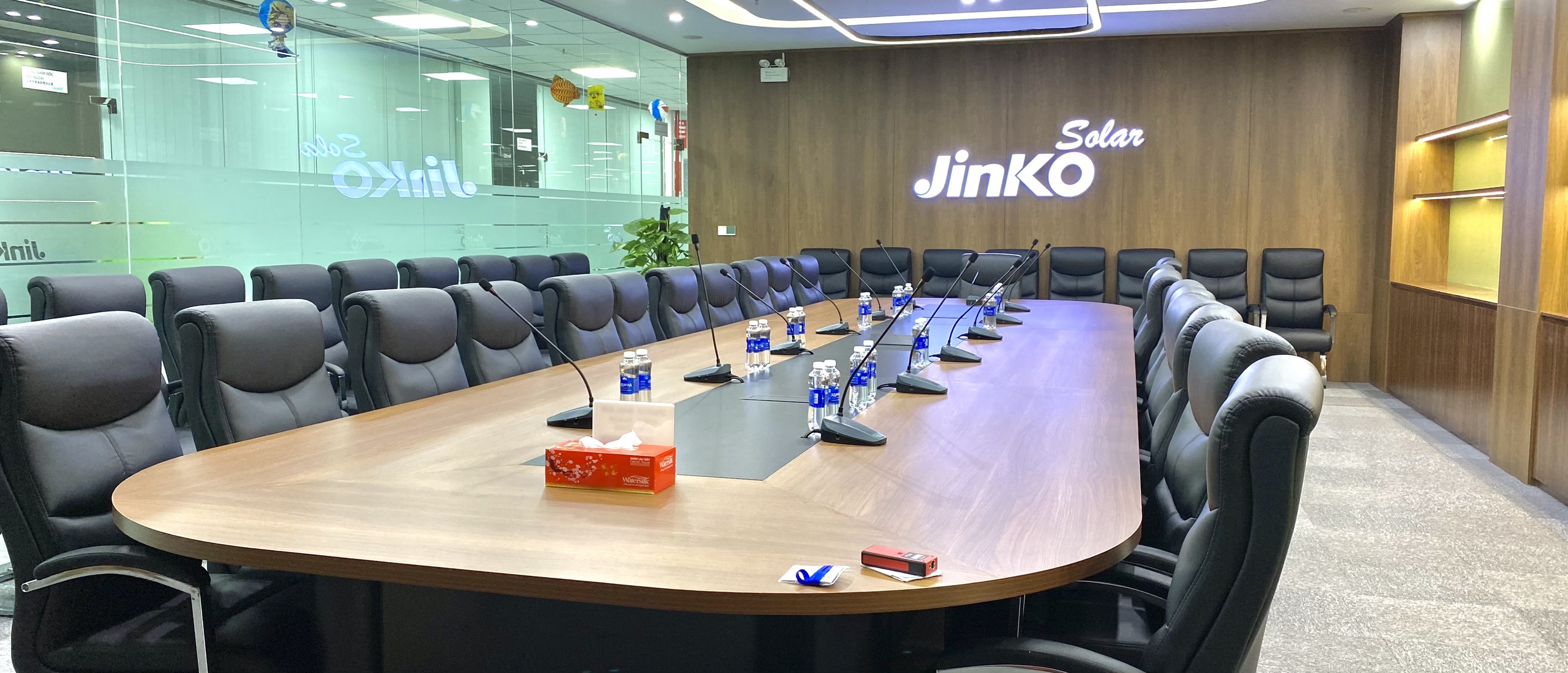 Thiết kế nội thất phòng họp khu công nghiệp JinkoSolar